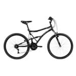Ficha técnica e caractérísticas do produto Bicicleta MTB Caloi XRT Aro 26 Susp Dianteira Traseira Preta
