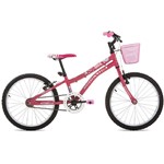 Ficha técnica e caractérísticas do produto Bicicleta Nina Aro 20 Rosa Fosco 1 UN Houston