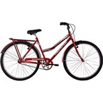 Ficha técnica e caractérísticas do produto Bicicleta Paradise Aro 26 Freio CP Vermelha - Free Action