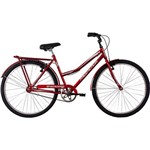 Ficha técnica e caractérísticas do produto Bicicleta Paradise Aro 26 Freio FF Vermelha - Free Action