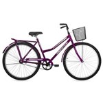 Ficha técnica e caractérísticas do produto Bicicleta Paradise CP Free Action Aro 26 Violeta
