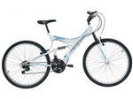 Ficha técnica e caractérísticas do produto Bicicleta Polimet Kanguru Aro 26 - 18 Marchas Freio V-Brake