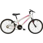 Ficha técnica e caractérísticas do produto Bicicleta Polimet MTB Aro 20 Feminina Branca