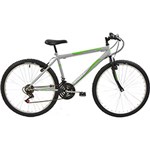 Ficha técnica e caractérísticas do produto Bicicleta Polimet MTB Aro 26 18 Marchas - Prata