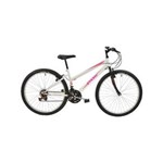 Ficha técnica e caractérísticas do produto Bicicleta Polimet MTB Aro 26 Feminina Branca
