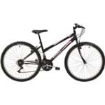 Ficha técnica e caractérísticas do produto Bicicleta Polimet MTB Aro 26 Feminina Preta