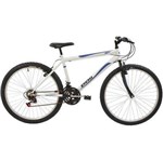 Ficha técnica e caractérísticas do produto Bicicleta Polimet MTB Aro 26 Masculina Branca