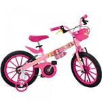 Ficha técnica e caractérísticas do produto Bicicleta Princesas Disney Aro 16 Rosa Bandeirante