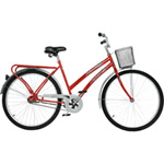 Ficha técnica e caractérísticas do produto Bicicleta Princess Aro 26 CP Vermelho - Fischer