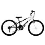 Ficha técnica e caractérísticas do produto Bicicleta Rebaixada Aro 26 18 Marchas Preta e Branca Pro Tork Ultra - Ultra Bikes