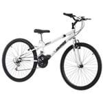 Ficha técnica e caractérísticas do produto Bicicleta Rebaixada Branco Aro 26 18 Marchas Pro Tork Ultra