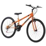 Ficha técnica e caractérísticas do produto Bicicleta Rebaixada Laranja Aro 26 18 Marchas Pro Tork Ultra