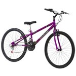 Ficha técnica e caractérísticas do produto Bicicleta Rebaixada Lilás Aro 26 18 Marchas Pro Tork Ultra