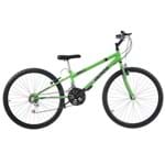 Ficha técnica e caractérísticas do produto Bicicleta Rebaixada Ultra Bikes Aro 26 18 Marchas Verde Kw