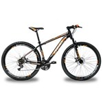 Ficha técnica e caractérísticas do produto Bicicleta 29 Rino Atacama Disco - 24v - Câmbios Shimano LARANJA 21 - Laranja