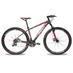 Ficha técnica e caractérísticas do produto Bicicleta RINO ATACAMA 29 Freio a Disco - Cambios Shimano 2.0 - 21v - Preto/Vermelho 17 - Vermelho
