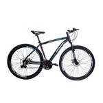 Ficha técnica e caractérísticas do produto Bicicleta RINO 29 Freio Hidraulico - Shimano Acera 27v + TRAVA AZUL 15