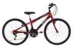 Ficha técnica e caractérísticas do produto Bicicleta Status Bike Lenda Aro 24 18 Marchas - Vermelha