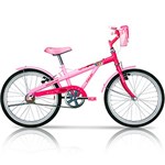 Ficha técnica e caractérísticas do produto Bicicleta Caloi Super Poderosas Aro 20" Rosa