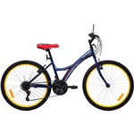 Ficha técnica e caractérísticas do produto Bicicleta Tito Urban Teen Aro 24" Azul