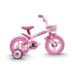 Ficha técnica e caractérísticas do produto Bicicleta Track Bikes Arco Iris Infantil Rosa Aro 12