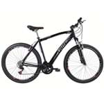 Ficha técnica e caractérísticas do produto Bicicleta Track Bikes Black Aro 29 21 Marchas Freio V-Brake