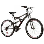 Ficha técnica e caractérísticas do produto Bicicleta Track Bikes Boxxer C/ Dupla Suspensão - Aro 26