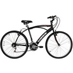 Ficha técnica e caractérísticas do produto Bicicleta Track & Bikes Confort Bike Fast 100 Aro 26 21V - Preta