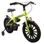 Ficha técnica e caractérísticas do produto Bicicleta Track Bikes Dino Neon Infantil Aro 16