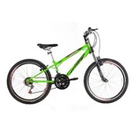 Ficha técnica e caractérísticas do produto Bicicleta Track Bikes Dragon Fire Aro 24 Amarelo Neon