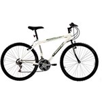 Ficha técnica e caractérísticas do produto Bicicleta Track & Bikes MTB Alumi Nio Mountainer 18V Aro 26 Branca