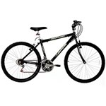 Ficha técnica e caractérísticas do produto Bicicleta Track & Bikes MTB Alumínio Mountainer 18V Aro 26 Preta