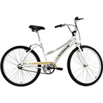 Ficha técnica e caractérísticas do produto Bicicleta Track & Bikes Passeio Classic Sem Cambio Aro 26 Branca