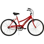 Ficha técnica e caractérísticas do produto Bicicleta Track & Bikes Passeio Classic Sem Cambio Aro 26 Vermelha