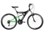 Bicicleta Track Bikes TB 300 Aro 26 18 Marchas - Dupla Suspensão Quadro de Aço Freio V-Brake