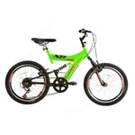 Ficha técnica e caractérísticas do produto Bicicleta Track Bikes Xr 20 Aro 20 com Suspensão Dupla