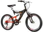 Bicicleta Track Bikes XR 20 Full Aro 20 - 6 Marchas Freio V Brake