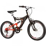 Ficha técnica e caractérísticas do produto Bicicleta Track Bikes XR 20 Full Infantil - Aro 20 Preto - Track Bikes