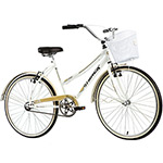 Ficha técnica e caractérísticas do produto Bicicleta Track Classic Plus Aro 26 Aço - Branca