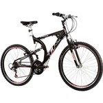 Ficha técnica e caractérísticas do produto Bicicleta Track Xk400 Aro 26 Alumínio 21 Marchas - Preto