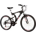 Bicicleta Track Xk400 Aro 26 Alumínio 21 Marchas - Preto
