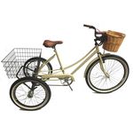 Ficha técnica e caractérísticas do produto Bicicleta Triciclo Retro Vintage Food Bike
