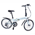 Ficha técnica e caractérísticas do produto Bicicleta Trinx Dobrável Shimano 7V Aro 20 Promoção