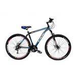Bicicleta Tsw Câmbios Shimano Aro 29 Freio a Disco 21v - Azul - Quadro 17