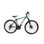 Bicicleta Tsw Câmbios Shimano Aro 29 Freio a Disco 21v - Verde - Quadro 19