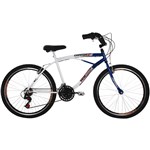 Ficha técnica e caractérísticas do produto Bicicleta Verden Confort Aro 26 21V Azul e Branca