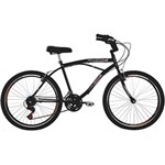 Ficha técnica e caractérísticas do produto Bicicleta Verden Confort Aro 26 21V Preta