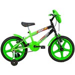 Bicicleta Verden Infantil Rock Aro 16 Verde