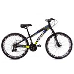 Ficha técnica e caractérísticas do produto Bicicleta Vikingx Tuff 25 Freeride Aro 26 Freio à Disco 21 Marchas