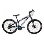Ficha técnica e caractérísticas do produto Bicicleta Vikingx Tuff X25 Shimano Freio a Disco Preto-Azul